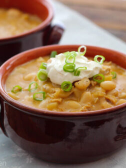 White Chicken Chili with Apples