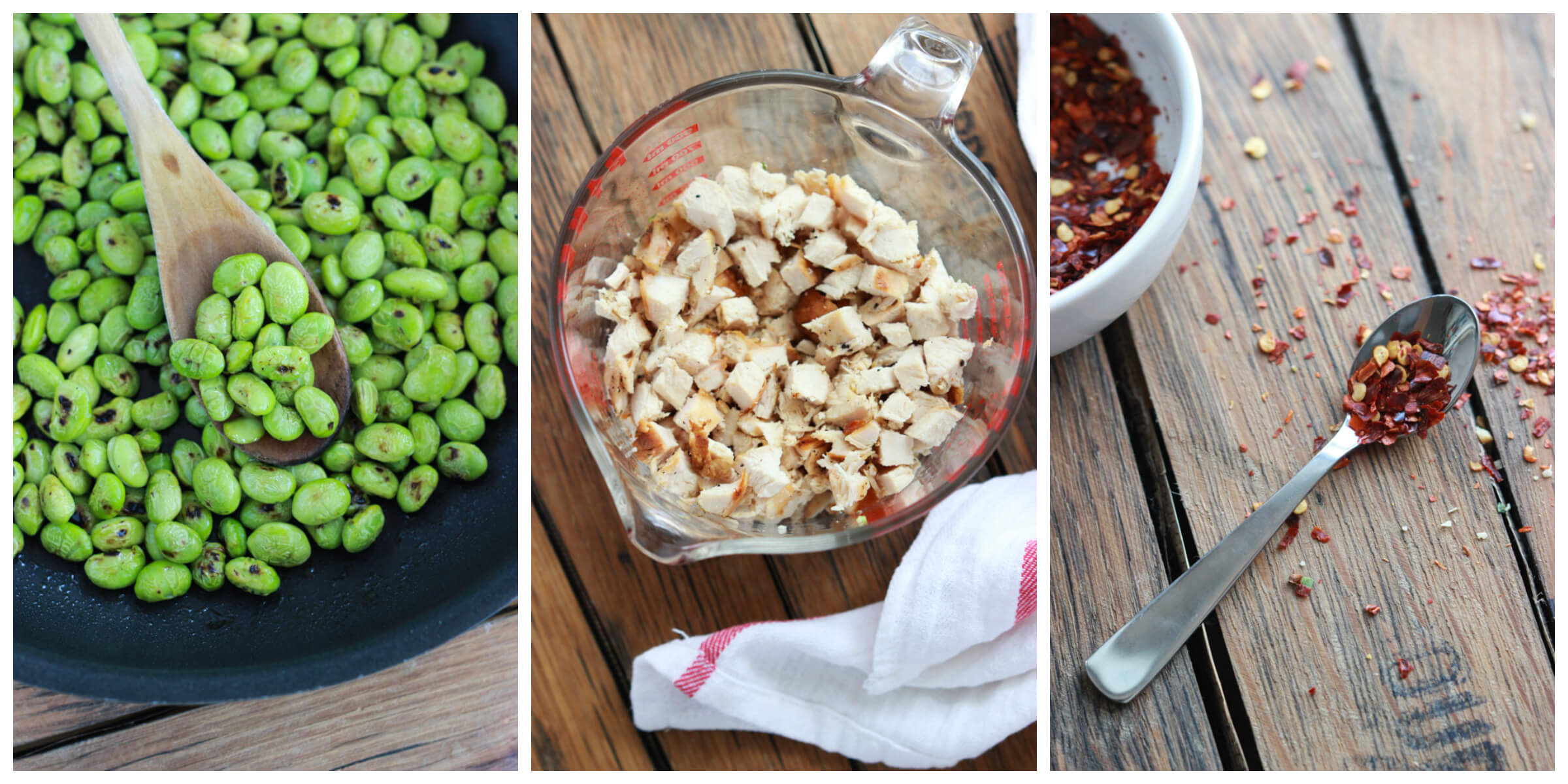 Chopped Thai Chicken Salad with PeanutChili Vinaigrette Little Broken