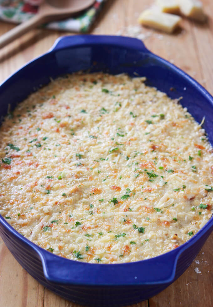 Chicken Alfredo Quinoa Bake Little Broken