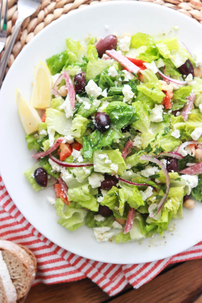 greek antipasto salad