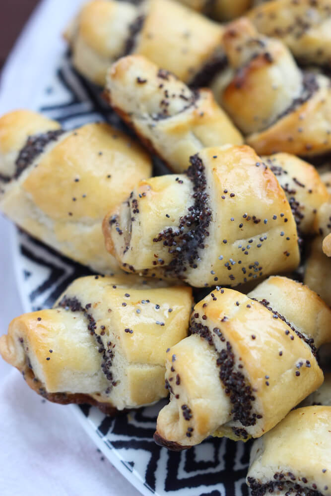 Day 11 of 12 Days of Cookies Poppyseed Rugelach Little Broken