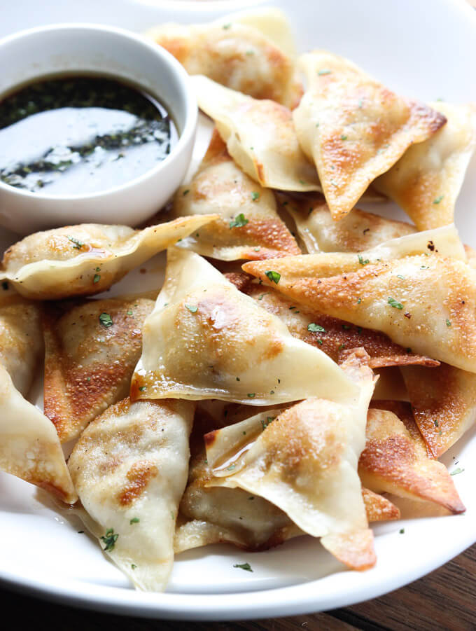 homemade potstickers