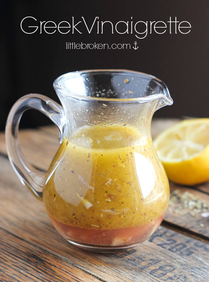 Greek Vinaigrette - Little Broken