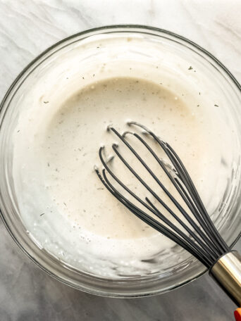 homemade buttermilk ranch dressing recipe
