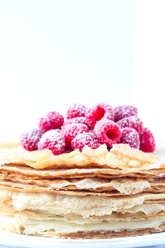 Made with healthy coconut oil and no refined sugars these crepes are light, airy, and absolutely the BEST! | littlebroken.com @littlebroken