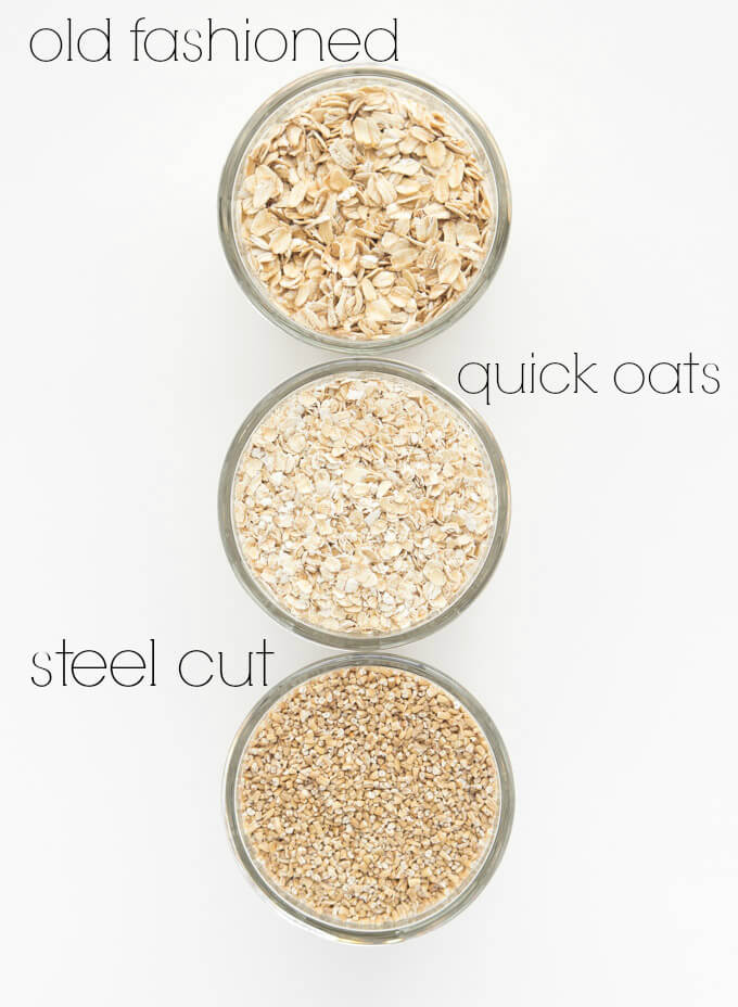 Three types of oats, overnight, no cooking involved. This is the BEST way to eat a healthy breakfast! | littlebroken.com @littlebroken