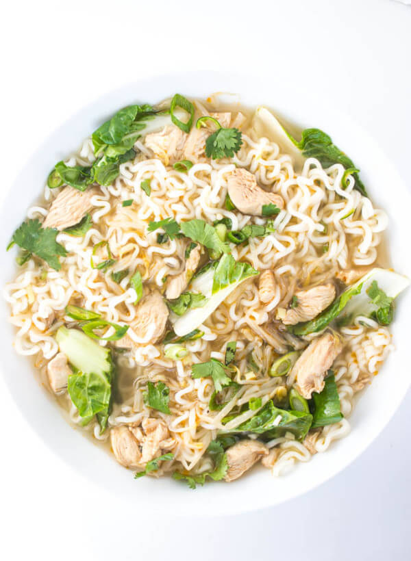 Vietnamese Chicken Noodle Soup - Little Broken