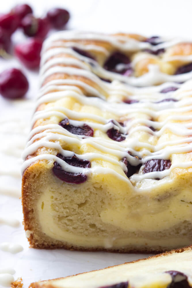 Cherry Cream Cheese Coffee Cake With Vanilla Cream Cheese Glaze Cherry Cream Cheese Coffee Cake With Vanilla Cream Cheese Glaze