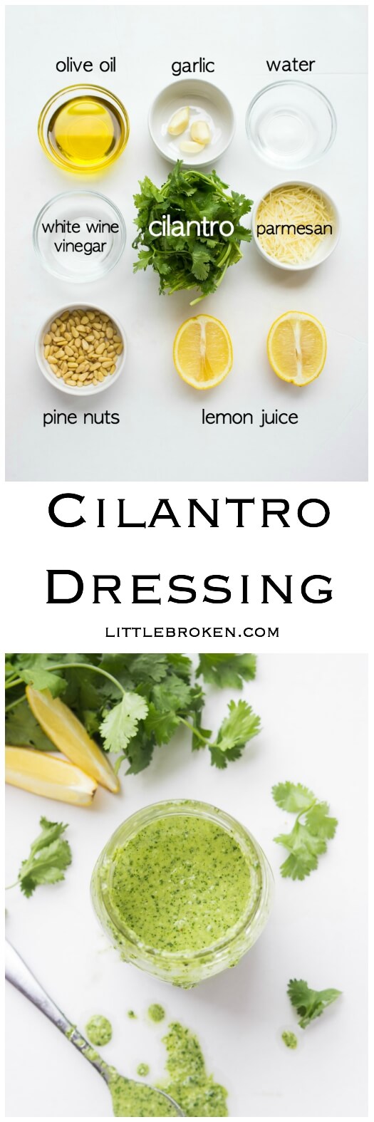 Homemade Cilantro Dressing Little Broken