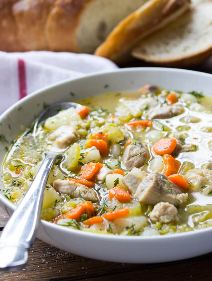 Chicken Split Pea Soup Little Broken