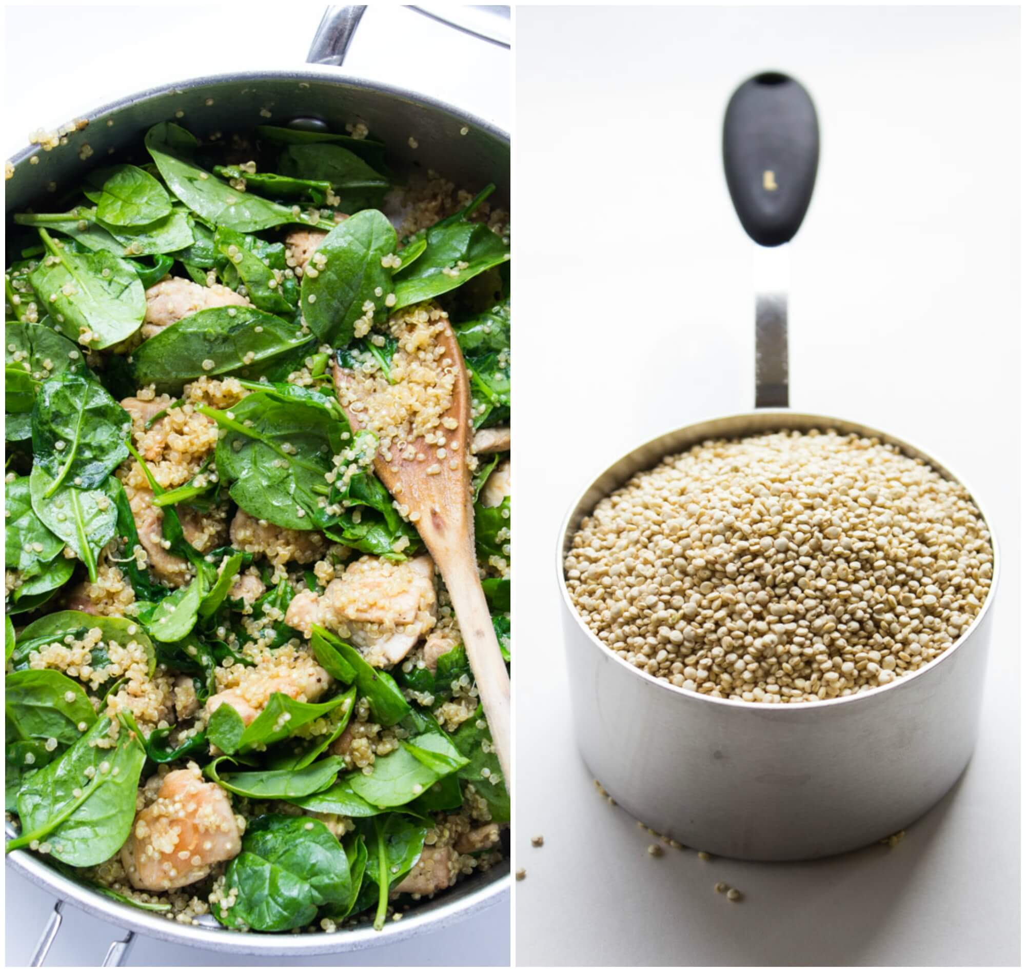 OnePot Chicken and Quinoa in Mustard Sauce Little Broken