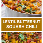 lentil and butternut squash chili