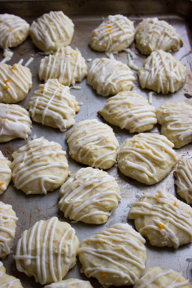 italian ricotta orange cookies