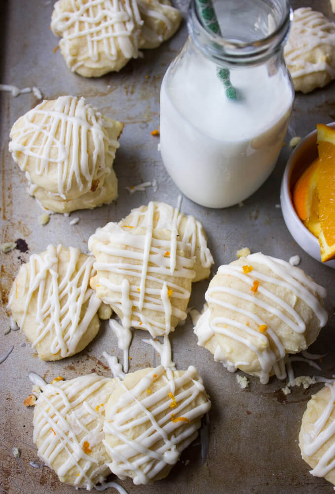 orange ricotta cookies