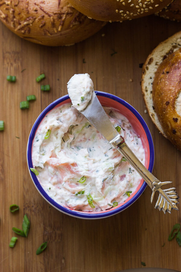 Smoked Salmon Spread with Greek Yogurt and Cucumbers Little Broken