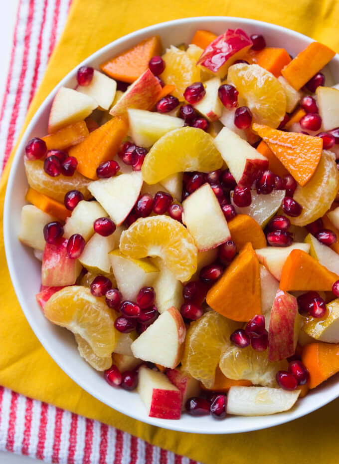 christmas fruit salad