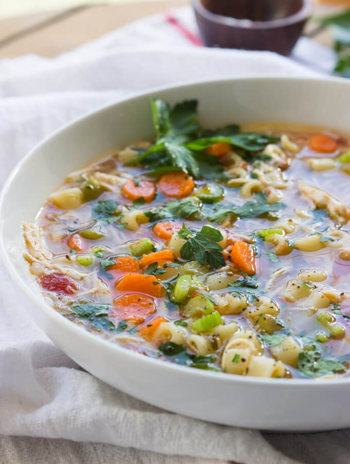 Sicilian Chicken Soup Little Broken