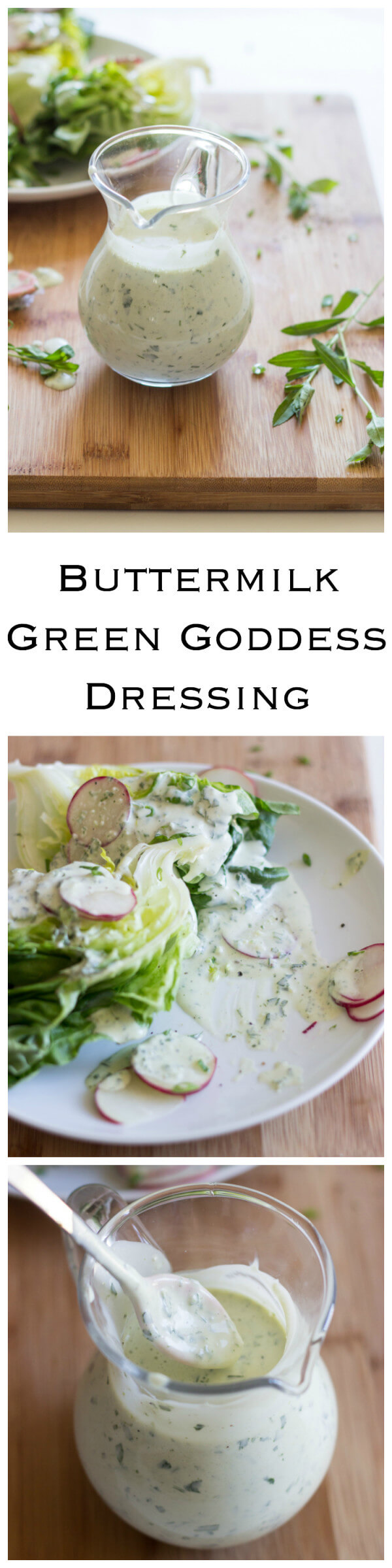 Buttermilk Green Goddess Dressing Little Broken