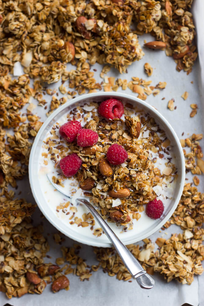 flax seed granola