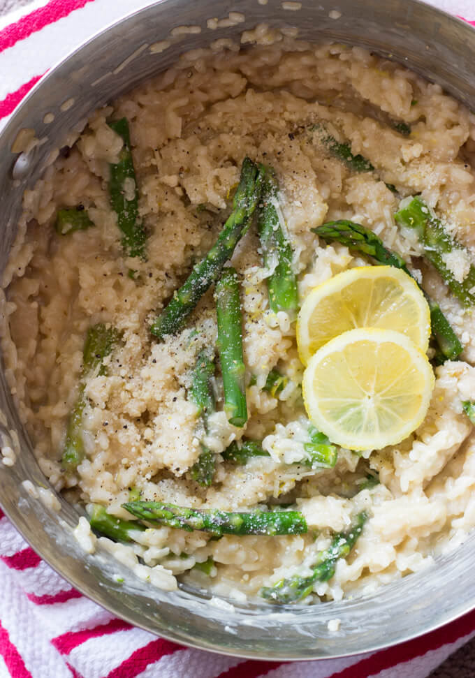 Asparagus and Lemon Risotto + 7 Tips on How To Make the Perfect Risotto