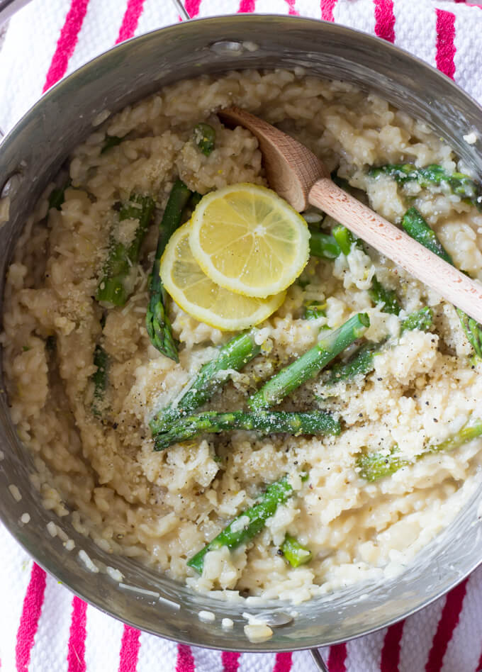 Asparagus and Lemon Risotto + 7 Tips on How To Make the Perfect Risotto ...