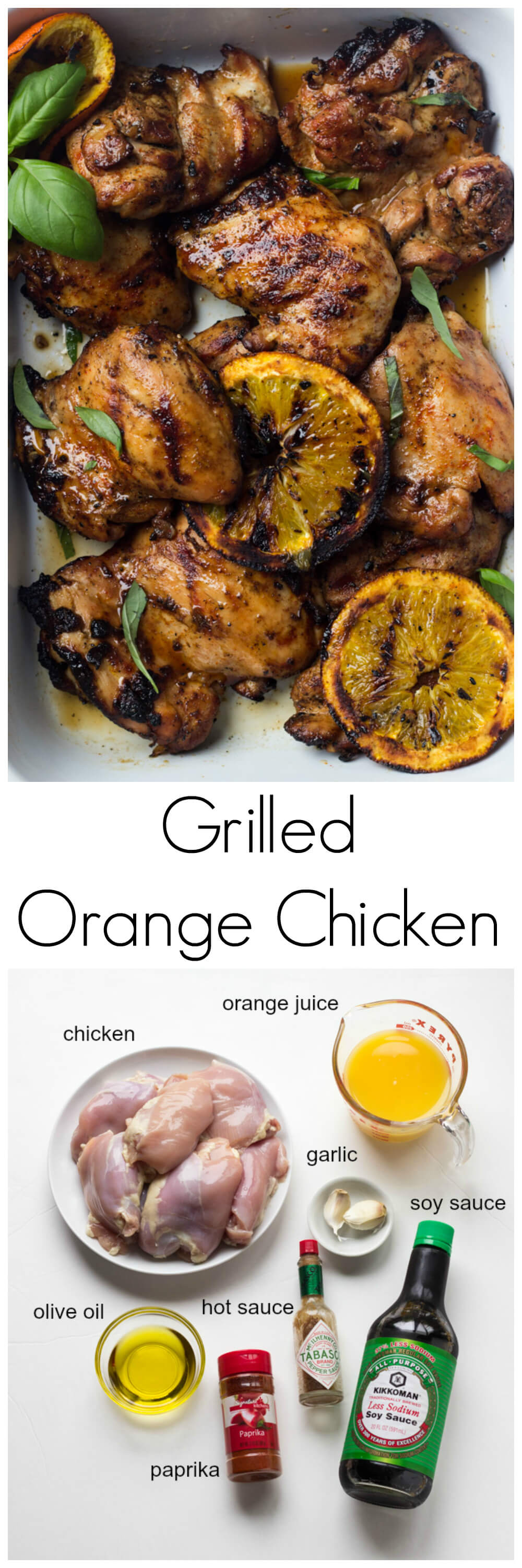 chicken thighs orange juice soy sauce