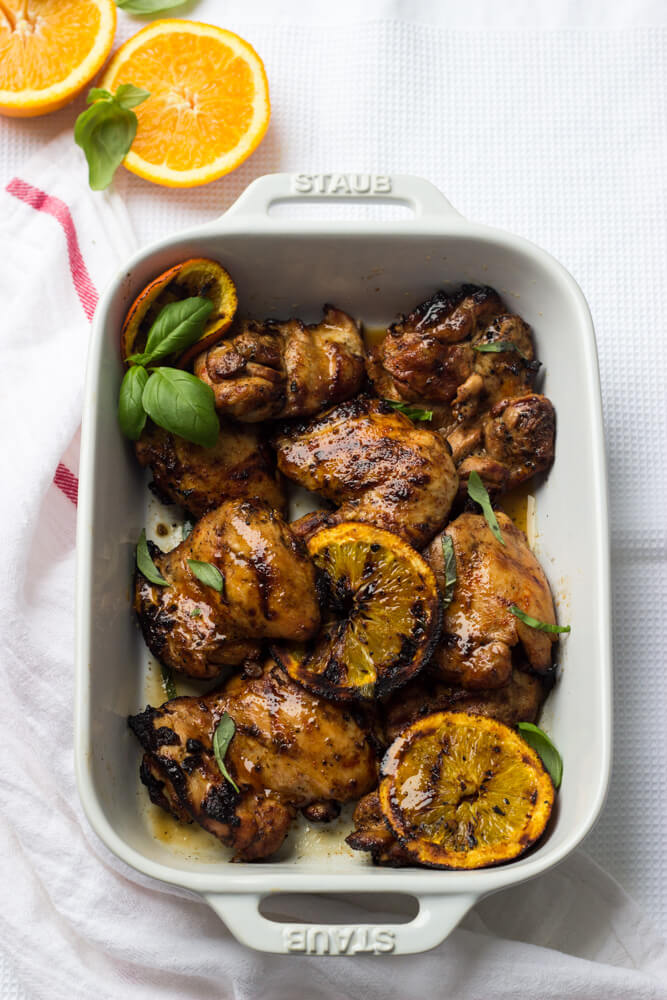 grilled chicken orange