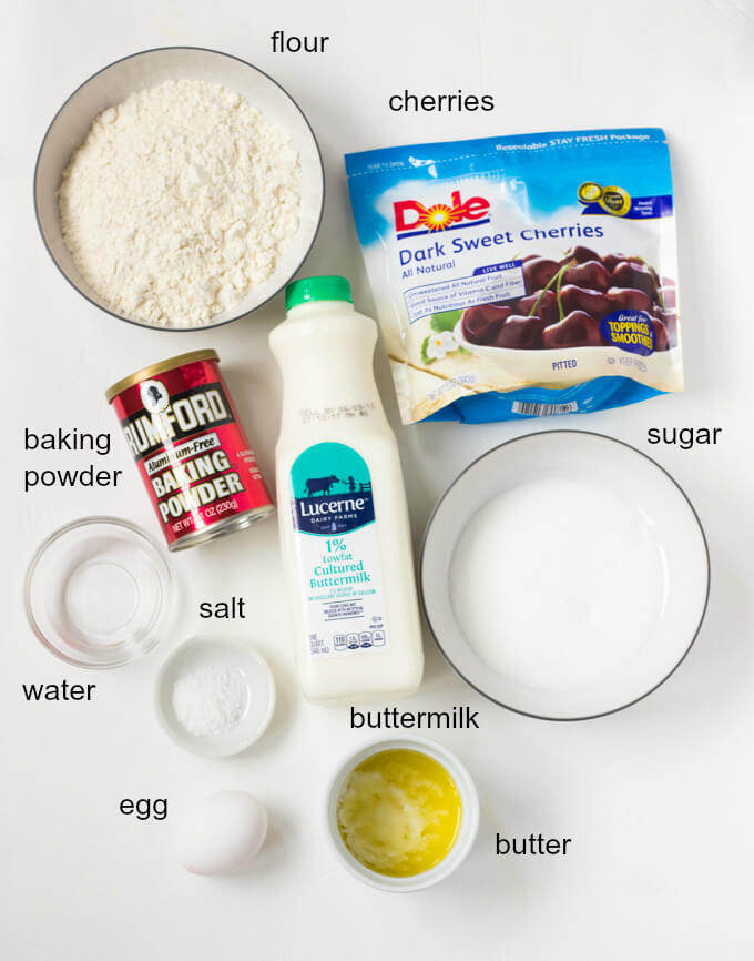 ingredients for pancakes 