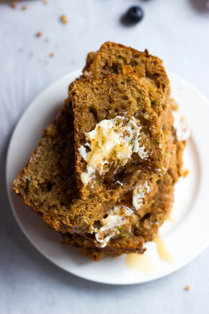 Healthy Zucchini Bread Little Broken