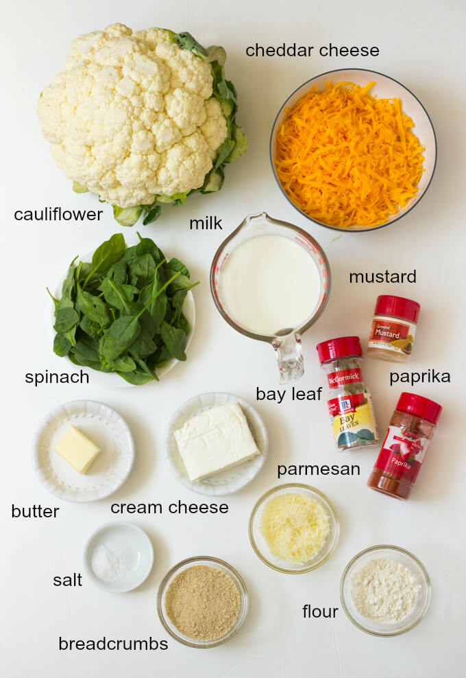 cauliflower spinach recipes