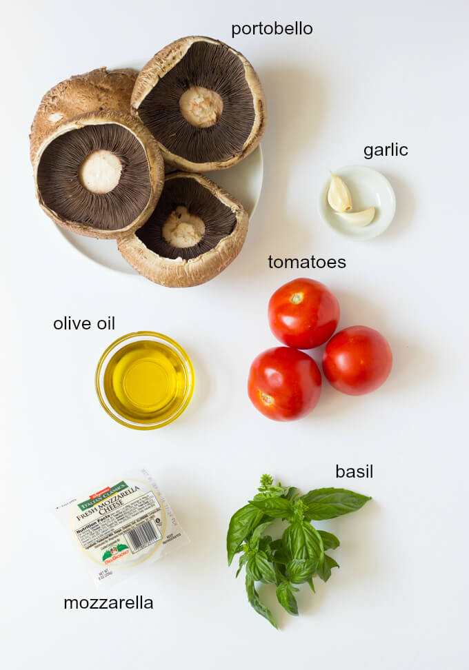 ingredients for stuffed mushrooms