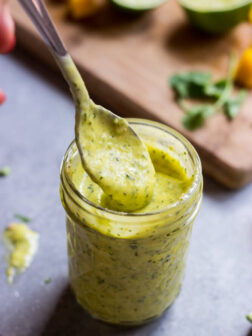 mango cilantro salad dressing