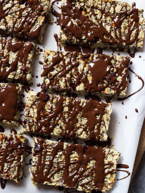 Healthy Chia Seed Granola Bars Little Broken
