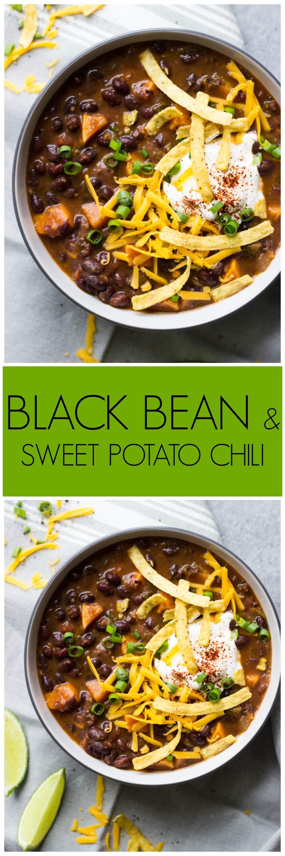 Black Bean and Sweet Potato Chili - the best chili! | littlebroken.com @littlebroken
