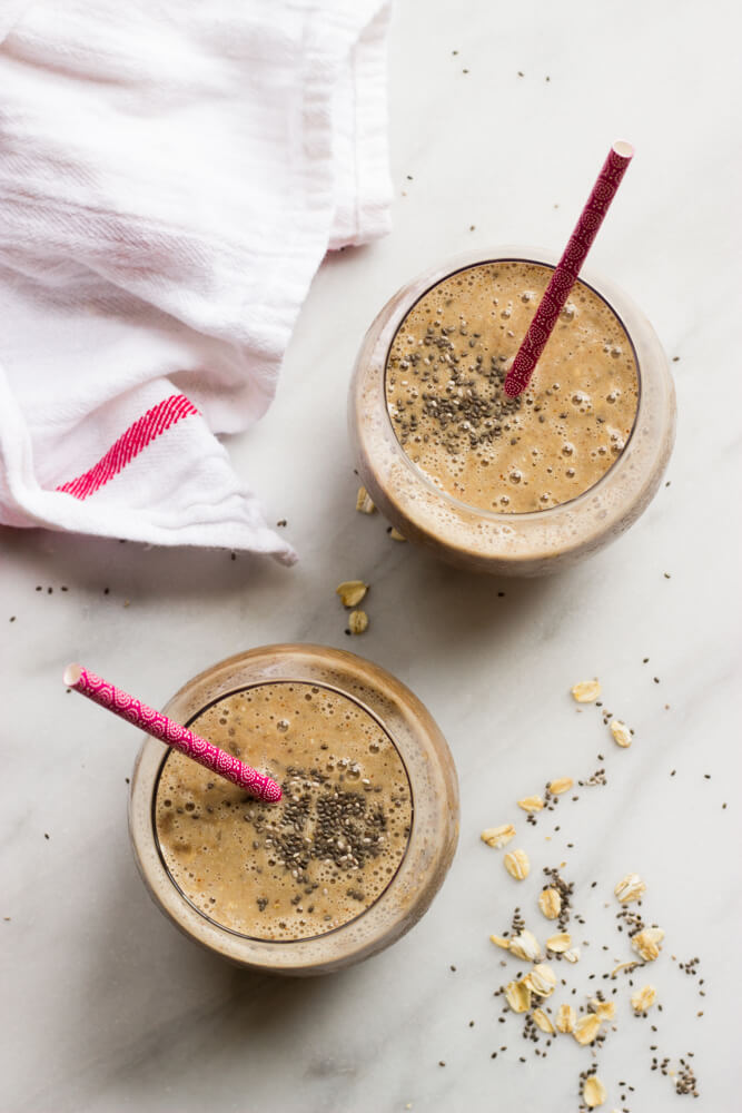 coffee banana smoothie