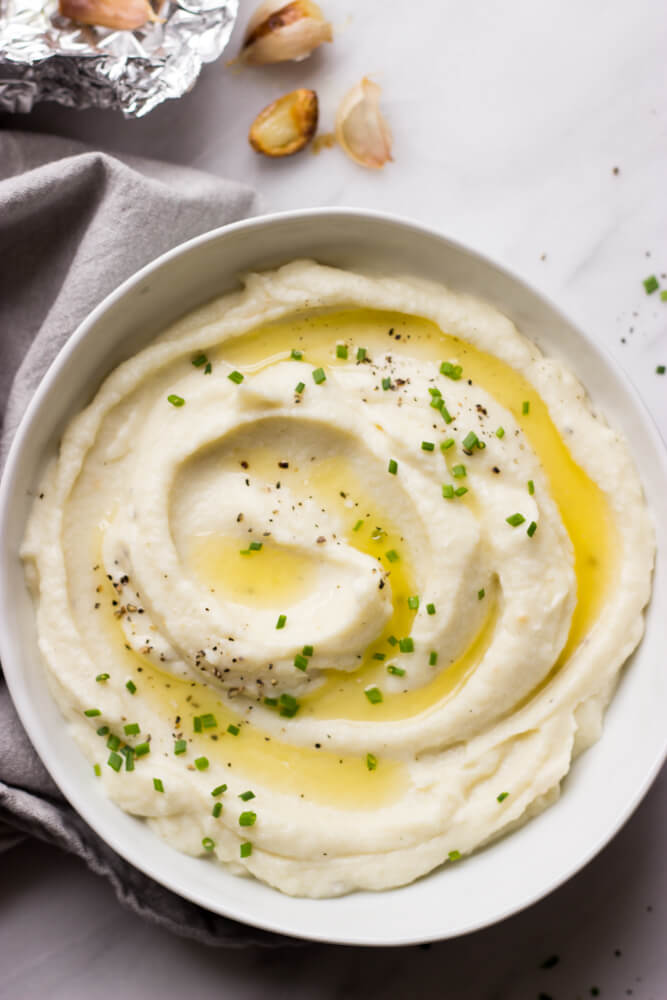 cauliflower and ricotta mash