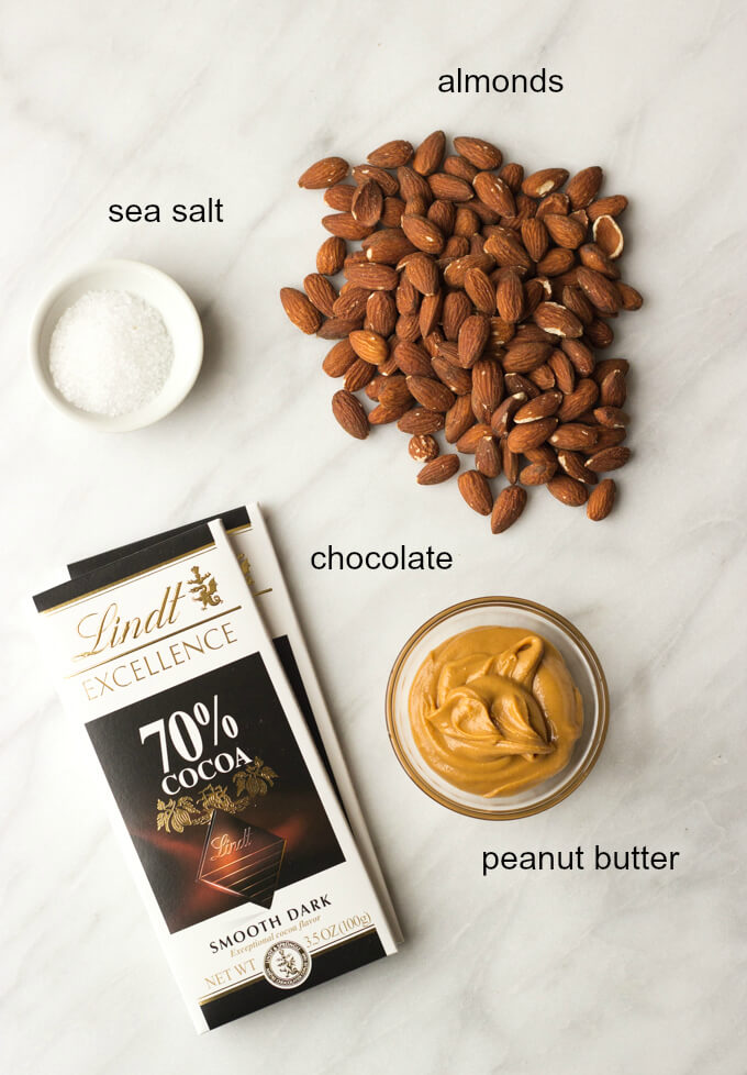 ingredients for peanut butter clusters