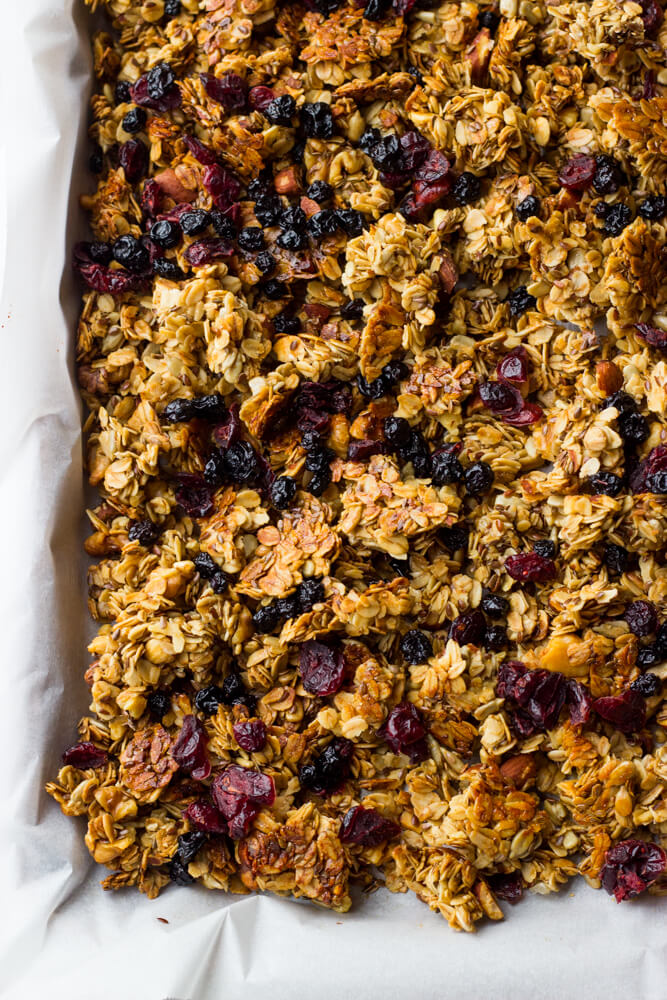 Healthy Berry Crunch Granola Little Broken