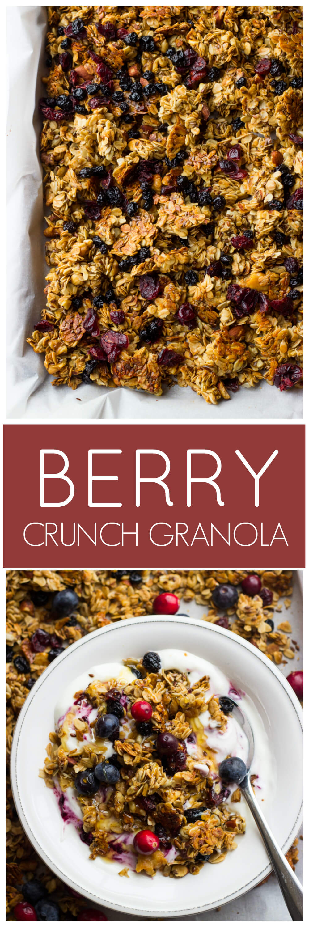 Healthy Berry Crunch Granola Little Broken