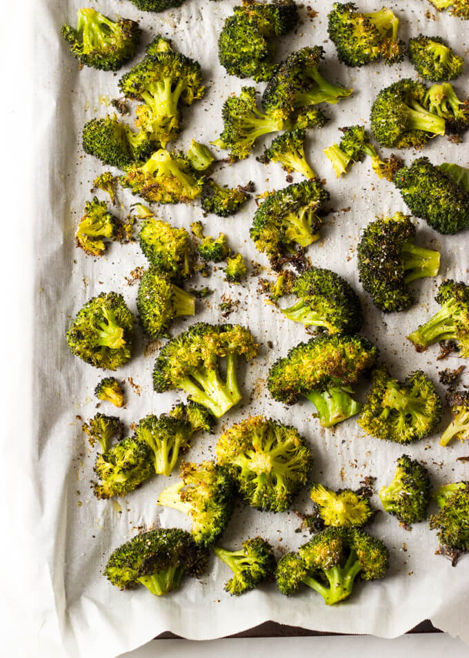 4Ingredient Easy Oven Roasted Broccoli Little Broken