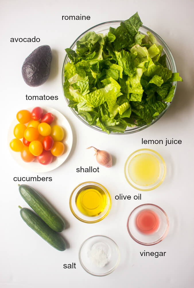 house salad ingredients
