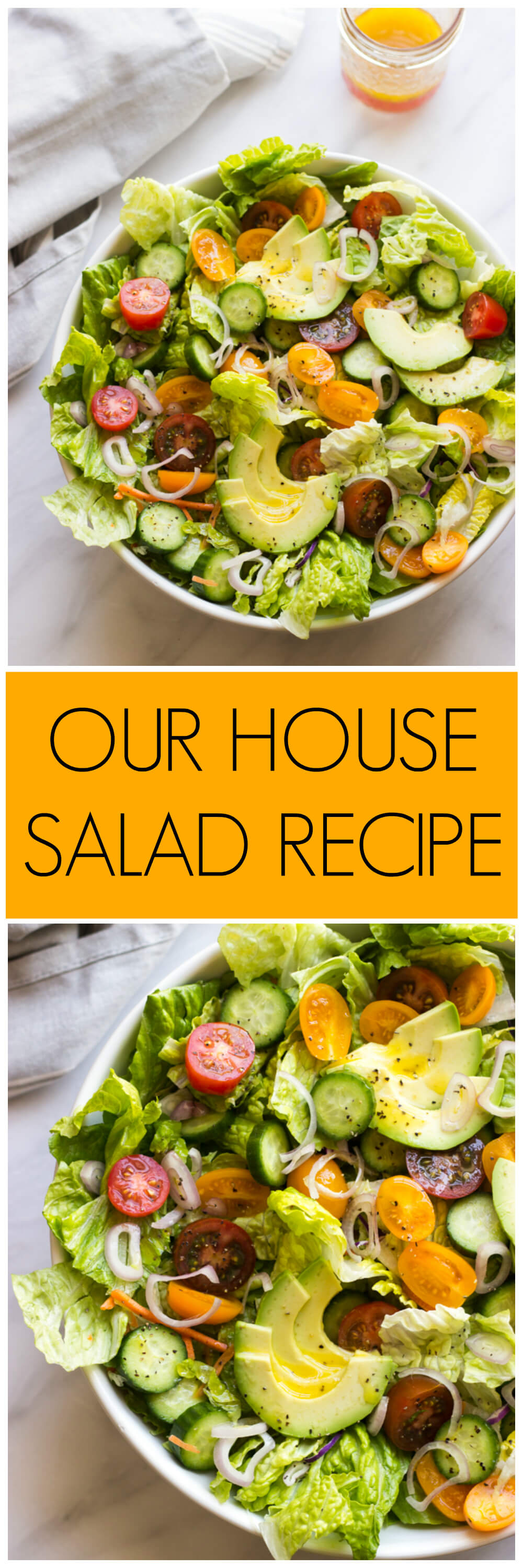 Our House Salad Recipe (Family Favorite) Little Broken