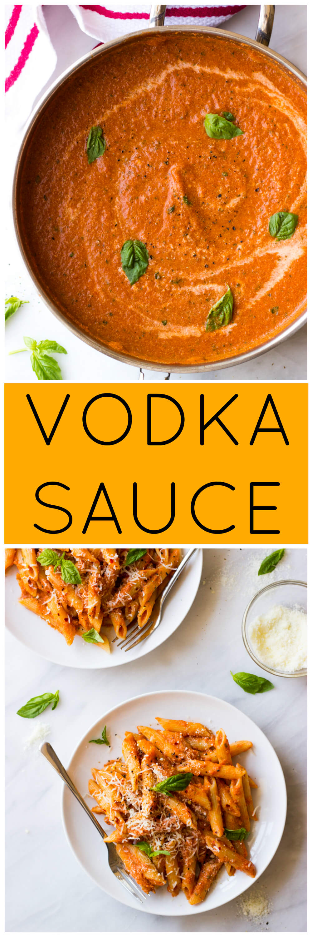 Vodka Sauce Recipe - Little Broken