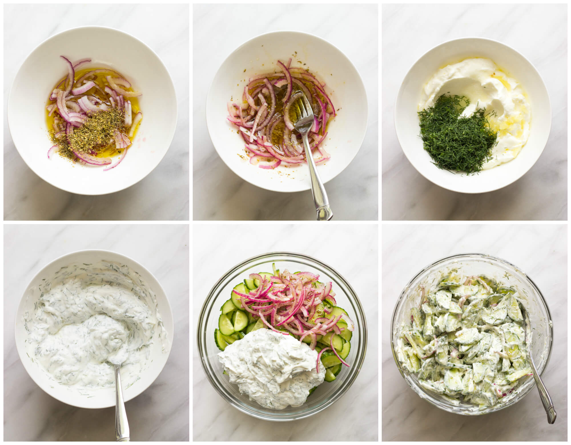 how to make greek cucumber salad