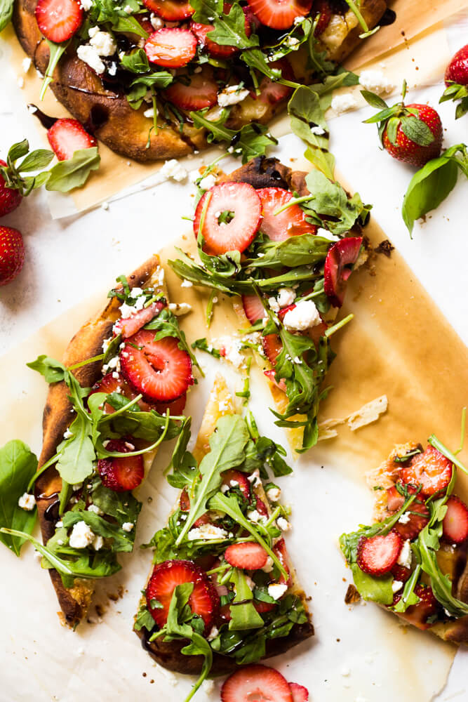 Strawberry Balsamic Flatbread Little Broken
