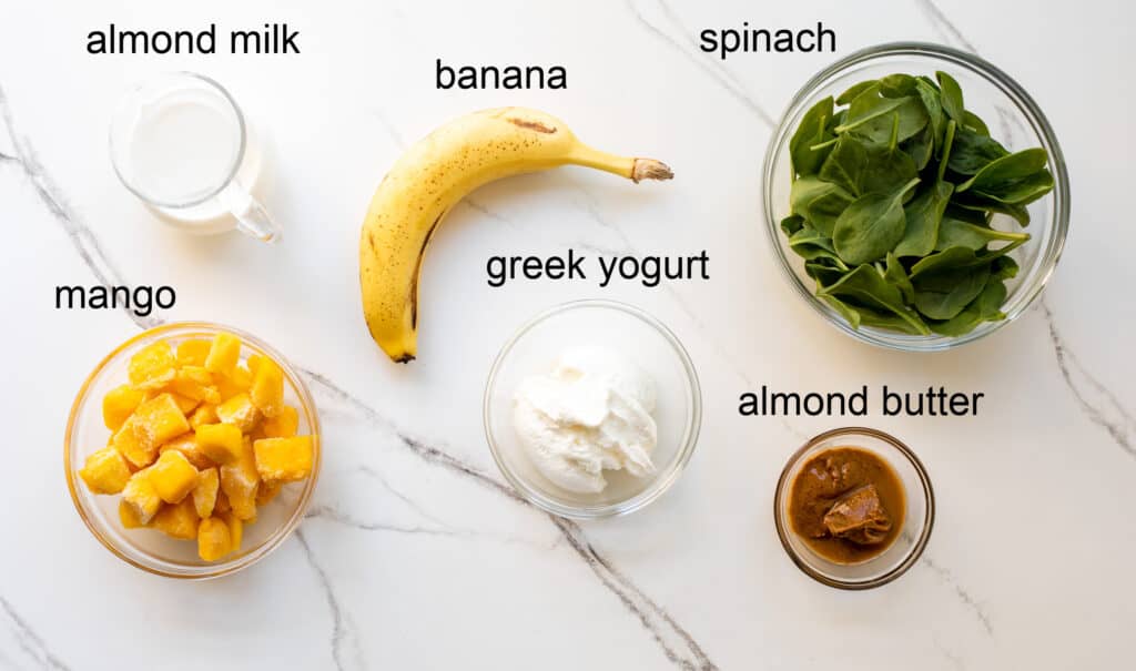 smoothie ingredients