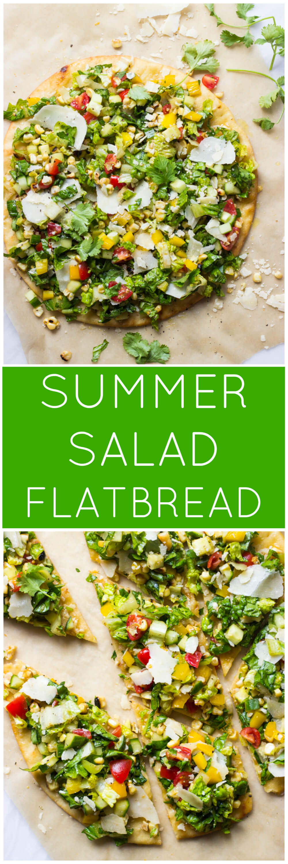 Summer Salad Flatbread Little Broken