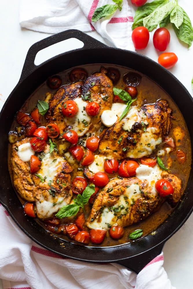 Sheet-Pan Chicken With Tomatoes Recipe