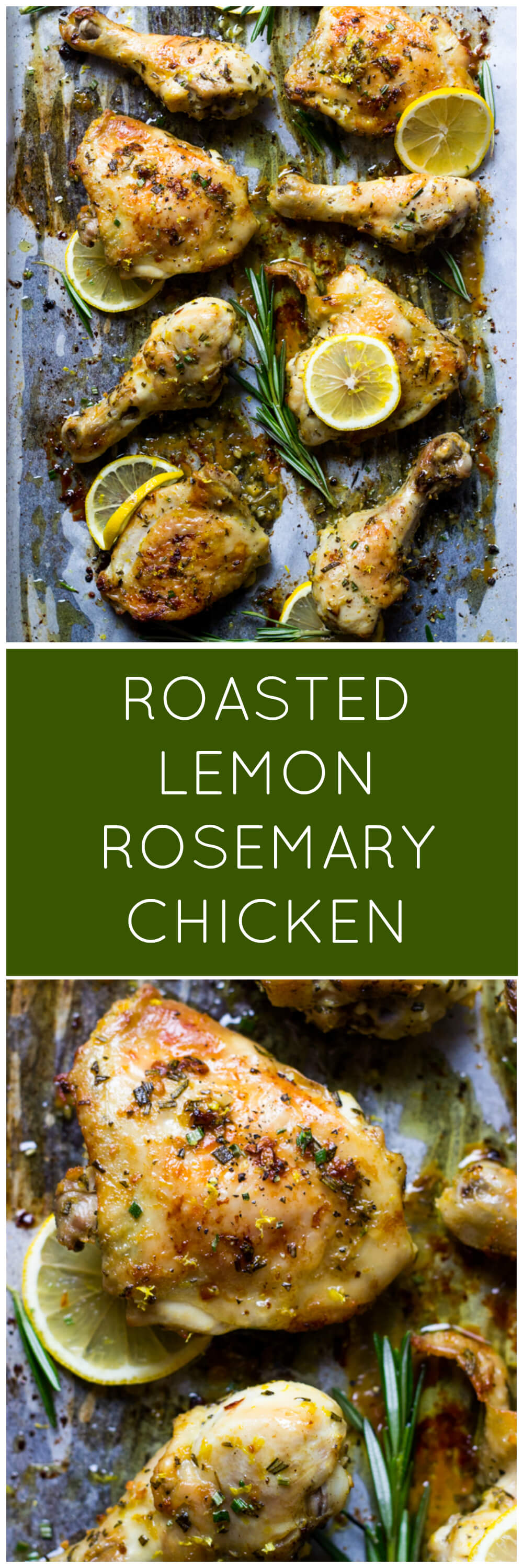 Roasted Lemon Rosemary Chicken Little Broken Roasted Lemon Rosemary Chicken Little Broken