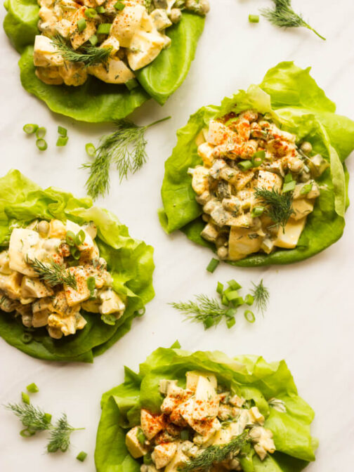 Egg Salad with Greek Yogurt Little Broken